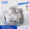 ANSI CF8m com válvula de esfera de flange 2PC ISO5211